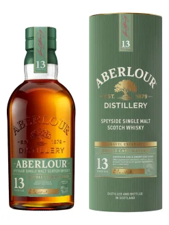 Best aberlour 13YO Speyside Single Malt Scotch Whisky 40% 0.7L gift pack