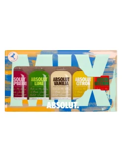 Discount absolut Swedish Vodka Five 38.8% 5x0.05L