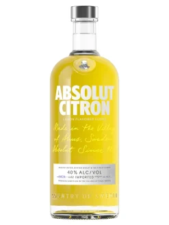 Best absolut Vodka Citron 40% 1L