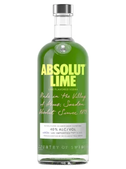 Hot absolut Vodka Lime 40% 1L