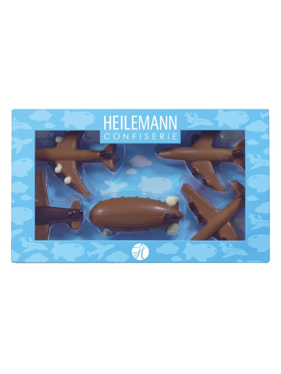 Outlet heilemann Airplane Set milk chocolate 100g