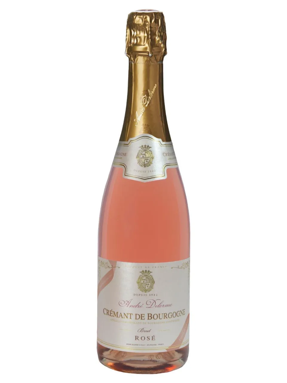 New andr-delorme André Delorme, Crémant de Bourgogne, AOC, brut, rosé 0.75L