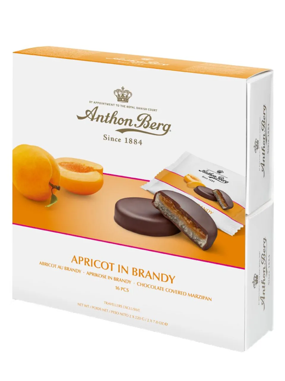 Clearance anthon-berg Anthon Berg Apricot in Brandy 440g