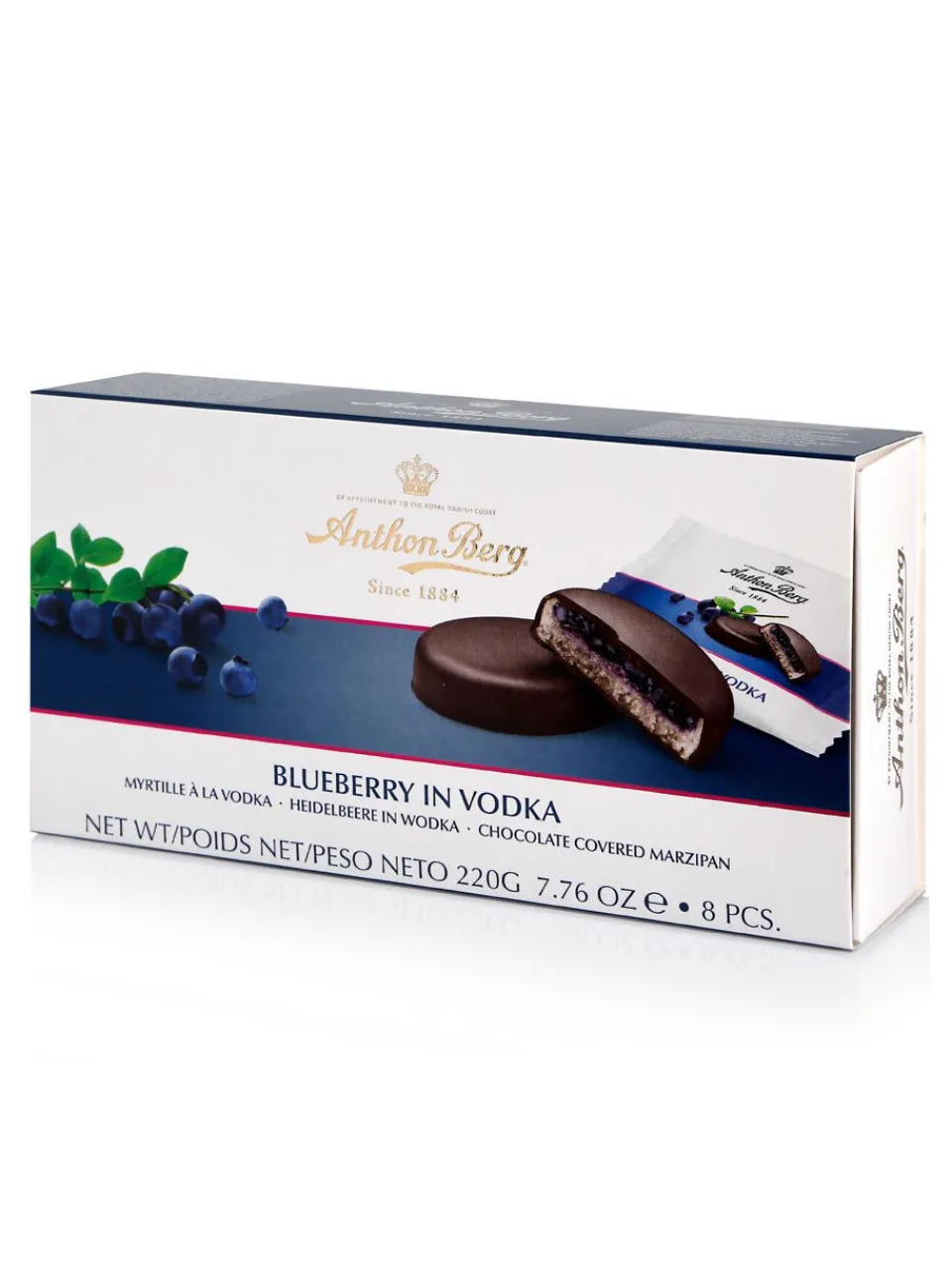 Hot anthon-berg Anthon Berg Blueberry in Vodka 220g