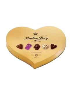 Clearance anthon-berg Anthon Berg Heart Shaped Gold Box 155g