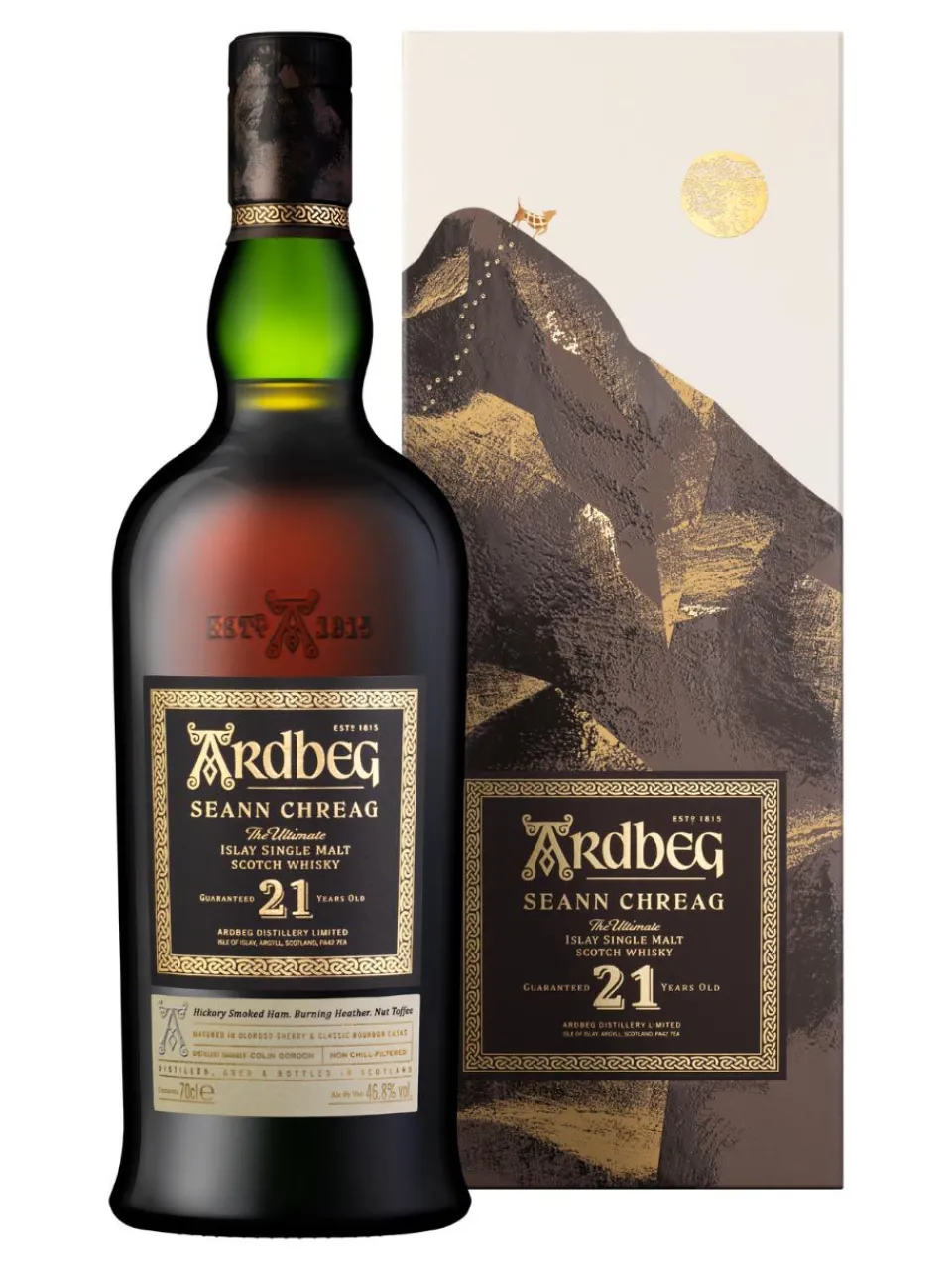 Discount ardbeg 21YO Islay Single Malt Scotch Whisky Seann Chreag 46.8% 0.7L
