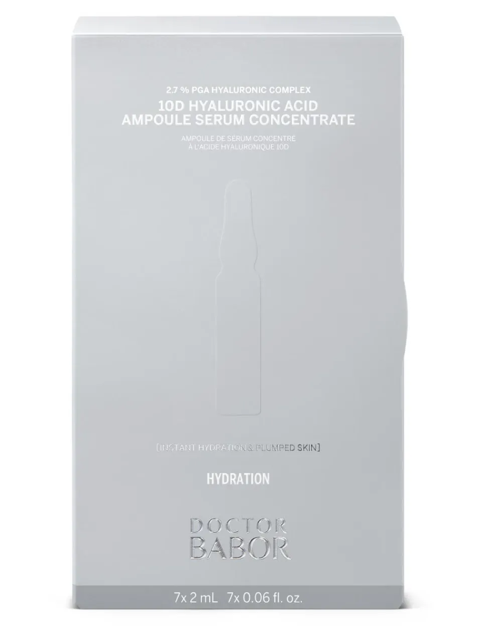 Outlet babor Doctor 10D Hyaluronic Ampoule Serum Concentrate 14 ml