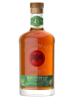 Best bacardi 8 Rum Rye Cask 45% 1L
