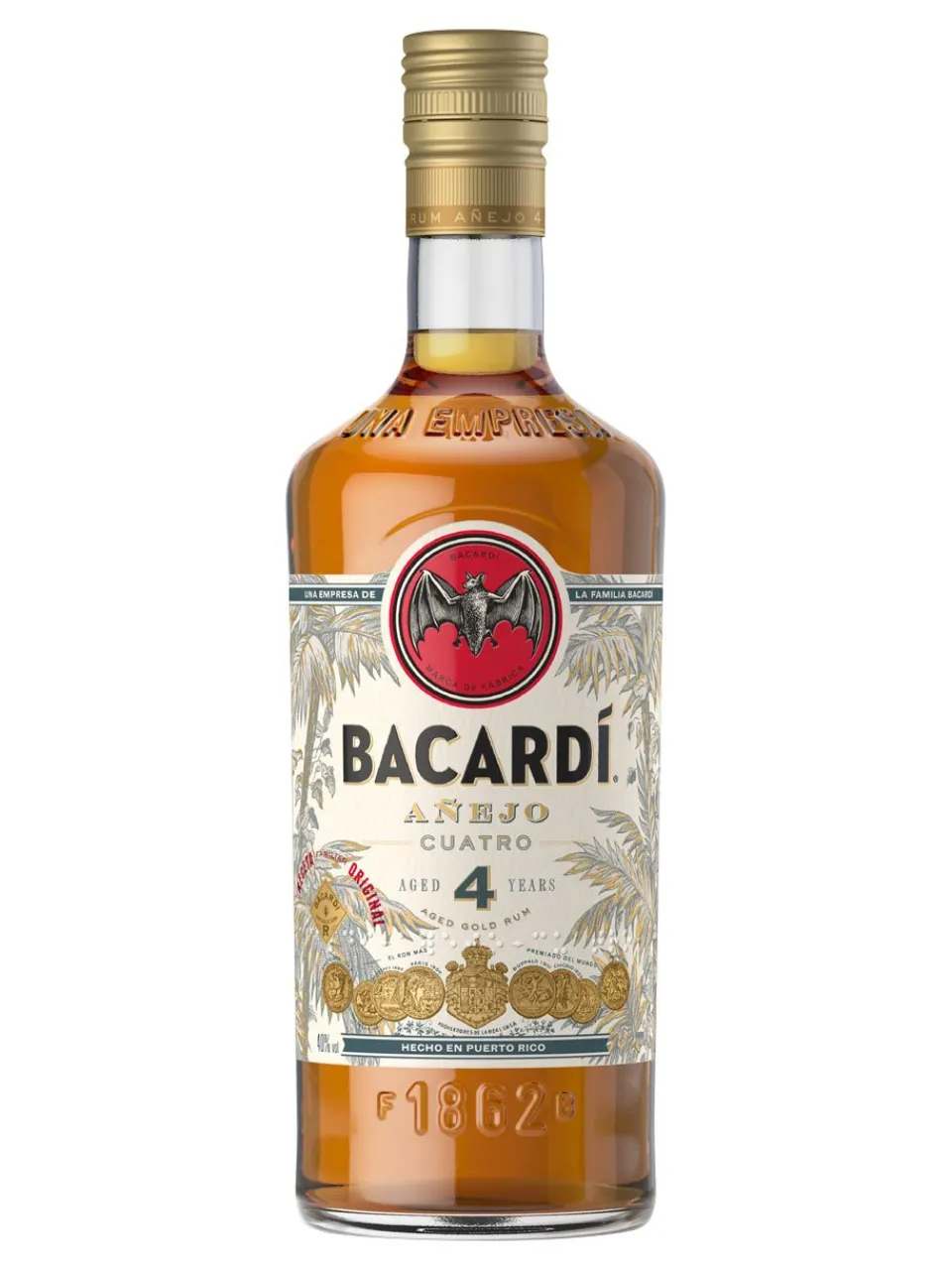 Discount bacardi Anejo Cuatro Rum 40% 1L