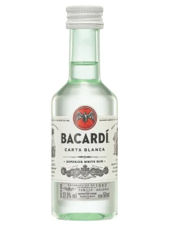 Online bacardi Carta Blanca Rum 37.5% 0.05L PET