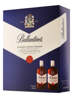 Outlet ballantine-s Ballantine's Finest Blended Scotch Whisky 40% 2x1L gift pack