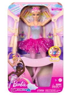 Clearance barbie , macig light ballerina