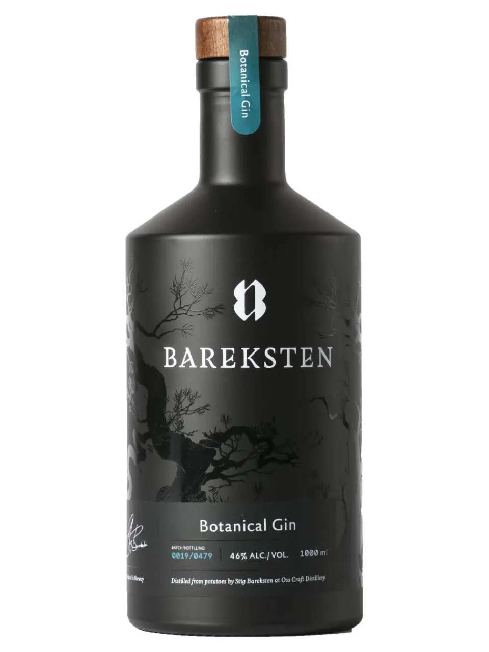Sale bareksten Botanical Gin 46% 1L*