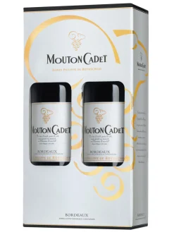 Best mouton-cadet Baron Philippe de Rothschild, Mouton Cadet, Bordeaux, AOC, dry, red, (Twinpack), 2 x 0.75L