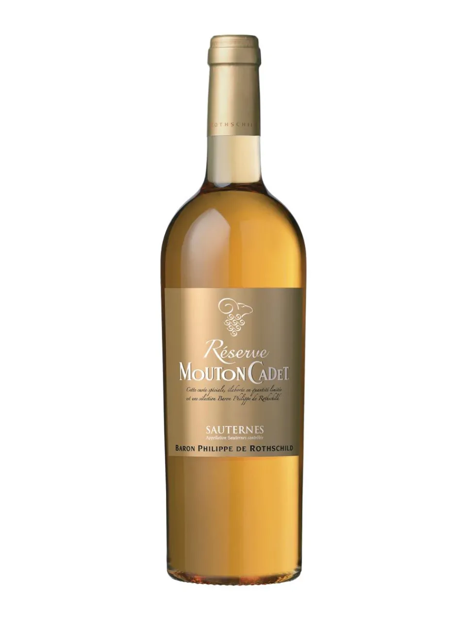 Hot mouton-cadet Baron Philippe de Rothschild, Mouton Cadet Réserve, Sauternes, AOC, sweet, white, 0.75L