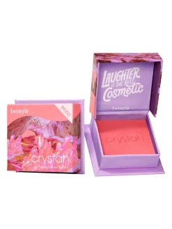 Fashion benefit Blush 2022 Box of Powder Crystah Mini Strawberry Pink