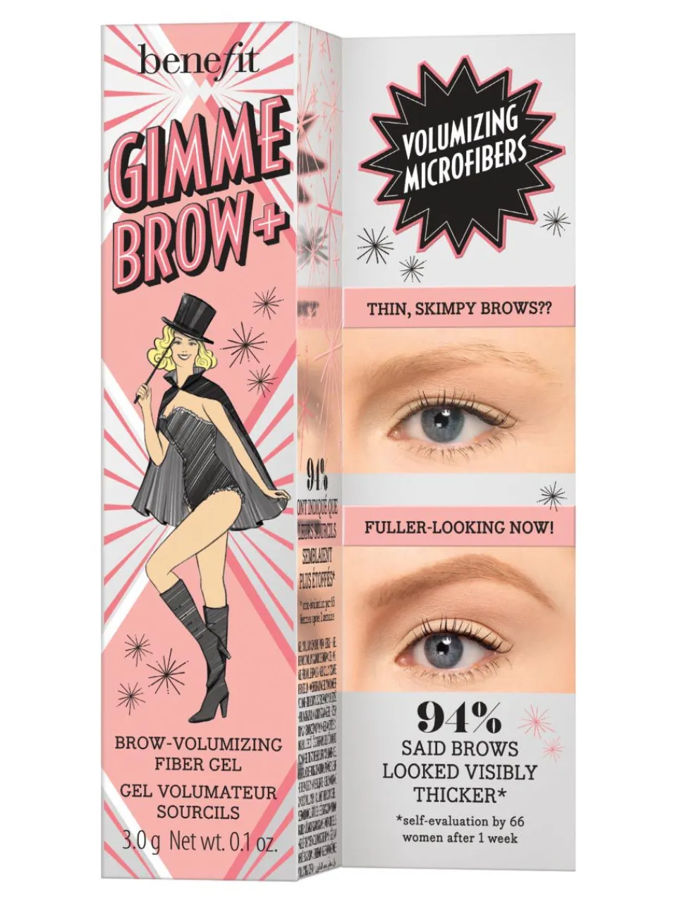 Online benefit Gimme brow + Brow Voluminizing Fiber Gel N° 1