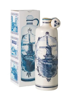 Hot bols Jong Delftsblauw Jenever 35% 0.7L gift pack