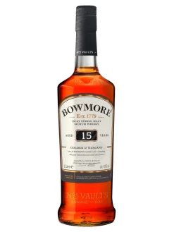 Best bowmore 15y Islay Single Malt Scotch Whisky 43% 1L gift pack
