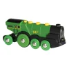 Online brio , green gustav with battery