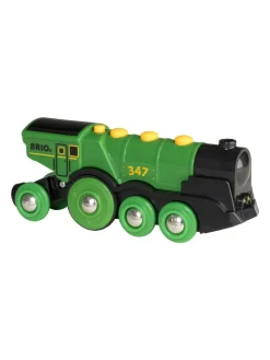 Online brio , green gustav with battery