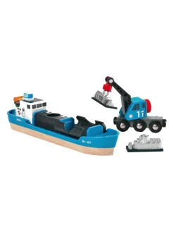 Online brio , freight ship & crane