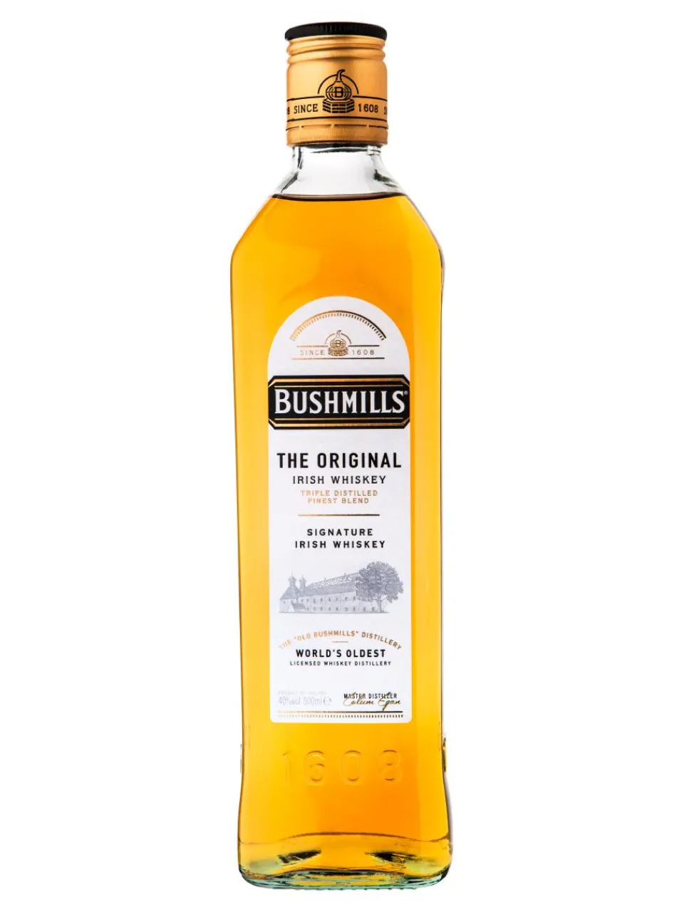 New bushmills Original Blended Irish Whiskey 40% 0.5L