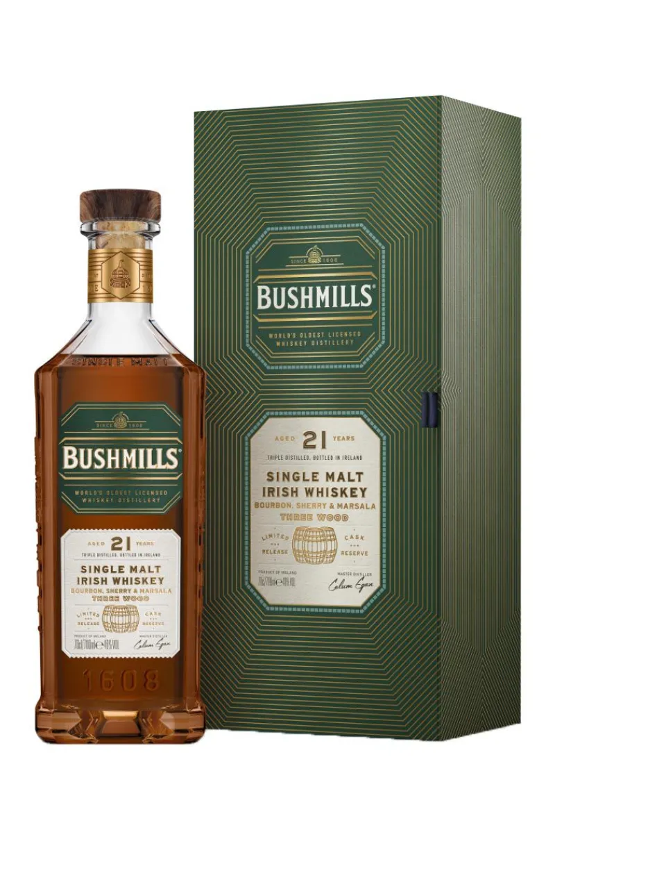 Sale bushmills 21Y Single Malt Irish Whiskey 46% 0.7L