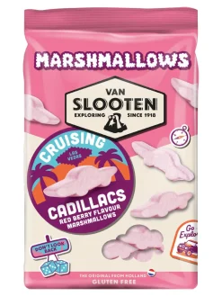 Clearance van-slooten Cadillacs Shaped Strawberry Flavoured Marshmallows