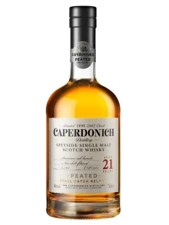 Hot caperdonich 21y Peated Speyside Single Malt Scotch Whisky 48% 0.7L gift pack