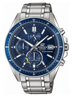 Hot casio , Edifice Saphire/Solar, men's watch