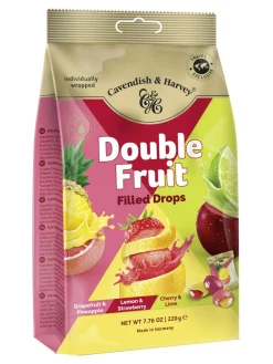 Fashion cavendish-and-harvey Cavendish & Harvey Travel Exclusive Double Fruit Snack Bag 220g