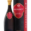 Best gosset Champagne , Grand Réserve, Champagne, AOC, brut, white 0.75L (gift pack)