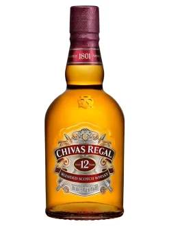 Clearance chivas Regal Blended Scotch Whisky 40% 0.5L