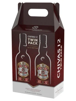 Sale chivas Regal 12y Blended Scotch Whisky 40% 2x1L Twinpack