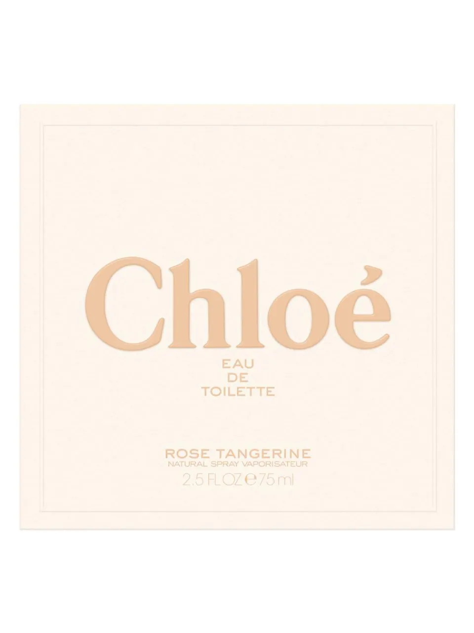 Fashion chloe Chloé Signature Rose Tangerine Eau de Toilette 75 ml