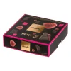 New chocome Petit 9 - Bite-sized dark chocolate squares with raspberry infused filling