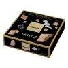 Sale chocome Petit 9 Bite-sized blond chocolate squares with Maldon salt and black sesame seed