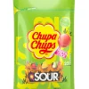 Online chupa-chups Chupa Chups mixed lollipops in a bag with the flavors of sour apple, sour lemon and sour strawberry