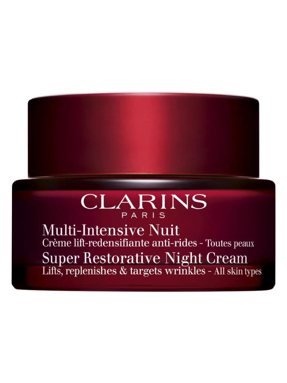 Clearance clarins Skincare Super Restorative Night Cream All skin type 50 ml