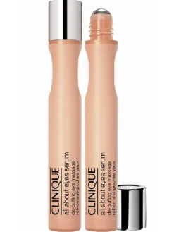 Discount clinique All About Eyes Serum De-Puffing Eye Massage Duo