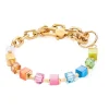 New coeur-de-lion Coeur de Lion, Multicolour Story, women's bracelet