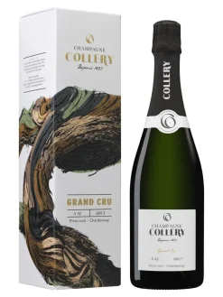 New collery , Grand Cru, Champagne, AOC, brut, white 0.75L (gift pack)