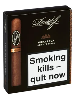 New davidoff Nicaragua Robusto 4s