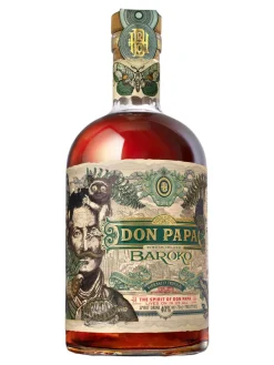 Sale don-papa DON PAPA RUM BAROKO, AGED IN EX-BOURBON AMERICAN OAK BARRELS, 40% ABV, 0.7L