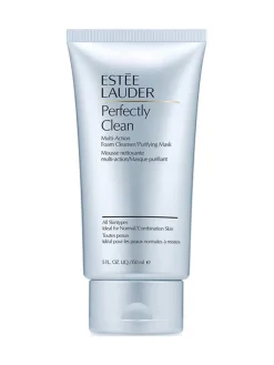 Hot estee-lauder Estée Lauder Perfectly Clean Multi Action Foam Cleanser/Purifying Mask 150 ml