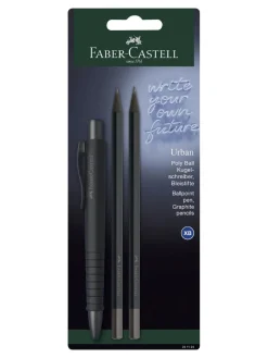 Outlet faber-castell , Allgemeines Schreiben, pen + pencil black