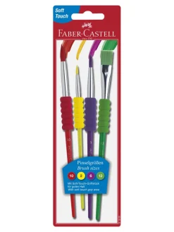 Online faber-castell , brush set of 4 soft touch bc
