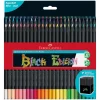 Hot faber-castell , colour pencils black edition 50x