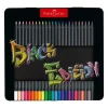 Outlet faber-castell , colour pencils black edition tin 24x